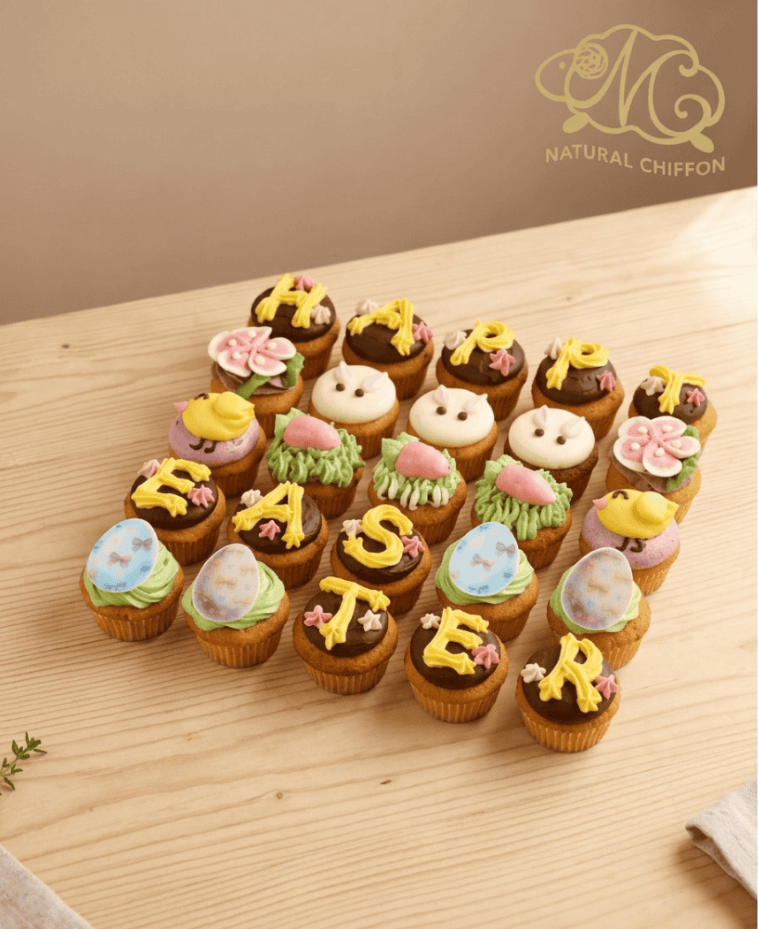 2026復活節Mini Cupcake禮盒(25個)